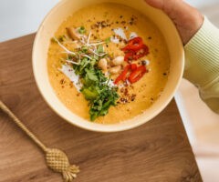 Pumpkin Thai Coconut Soup 🥥