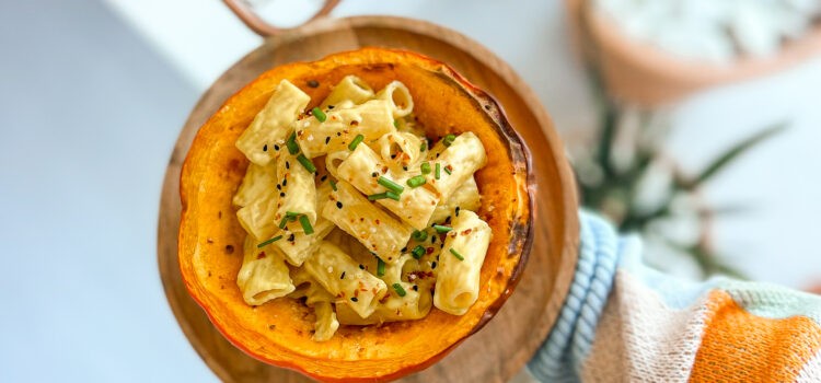 Creamy & Cheesy Pumpkin Pasta