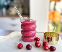 Xmas Cranberries Smoothie