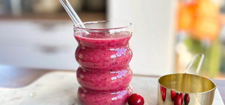 Xmas Cranberries Smoothie